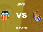 彩民支持率:瓦伦西亚vs皇家社会,三项支持率较为均衡