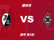 德甲角球统计：弗赖堡场均6.8个，门兴格拉德巴赫场均6.6个