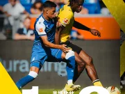💛🖤半场比赛结束,我横暂时0-1落后于霍芬海姆