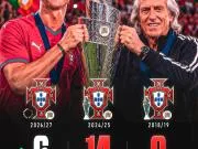 🇵🇹🏆葡萄牙冲击队史第三座欧国联冠军!葡萄牙在一...