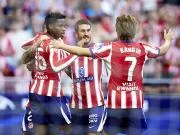 马竞4-0大胜奥萨苏纳,乔纳森-戴维传射,李刚仁、巴埃纳破门