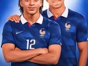 🇫🇷属于姆巴佩兄弟的荣耀时刻！埃唐・姆巴佩首次入...