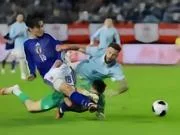 上田绮世:和伊东纯也在赛前就沟通过,能进球太好了