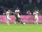 终于进了，方昊接米特里策助攻推射破门，打进浙江生涯首球
