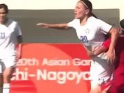 半场：中国女足0-1乌兹女足，中国女足7成控球难破门