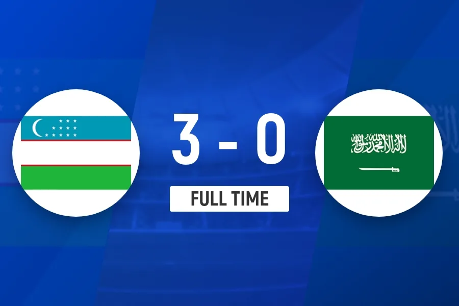 杀进亚运四强！乌兹别克U23男足3-0沙特U23男足 将战日本朝鲜胜者