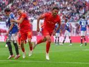 莱比锡5-0汉堡，努萨两传一射，恩昆库、奥尔班建功