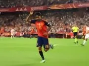 半场战报：西班牙2-1克罗地亚，亚马尔传射，普维尔破门