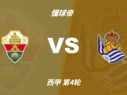 彩民支持率:埃尔切vs皇家社会,客胜62%,误差值+20%