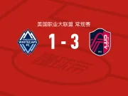 圣路易斯城3-1逆转温哥华白浪，萨比2分钟闪击，托特兰传射