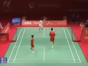 冯彦哲/黄东萍0-2印尼组合,连续两届亚运会收获混双铜牌