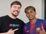 每体:亚马尔原定昨天与MrBeast共同拍摄,但计划未能成行