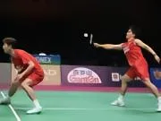 梁伟铿/王昶0-2不敌金元浩/徐承宰，国羽男团1-1韩国