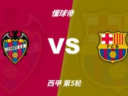 西甲角球统计:巴塞罗那场均6个,莱万特场均3.8个