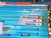 中国夺得男子4x100米自由泳接力冠军 ,张展硕加冕6冠王