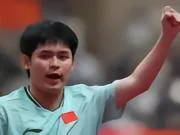 林诗栋:自己真没想到今晚能赢下头哥,而且还是4比0