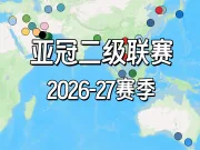 不只精英联赛:二十三个协会的32支球队参加亚冠二级联赛