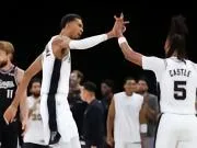马刺126-97大胜国王，哈珀19分，扎克-拉文20分，西蒙斯14+8+7