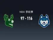 NBA战报:森林狼116-97雄鹿,莱恩-罗林斯15分
