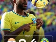 巴西 🇧🇷 历史首次对阵印度 🇮🇳 取得胜利!这...