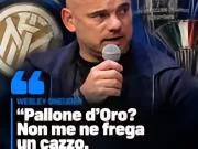 ⚫🔵 斯内德再谈2010：世界杯差一个脚尖，金球...