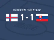 法罗群岛1-1斯洛伐克,贾斯廷努森破门