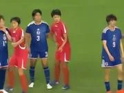 点球大战日本女足7-5朝鲜女足夺得冠军，西尾叶音绝平