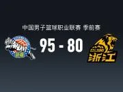 CBA战报:新疆95-80广厦,齐麟40+2+1