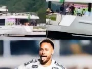 😳一边是球队比赛,一边是内马尔在豪华游艇上观赛🛥...