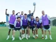劳塔罗:享受这次国际比赛日最后一次训练。已经为明...