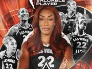 阿贾-威尔逊第5次当选WNBA常规赛MVP，成为首位三连庄得主