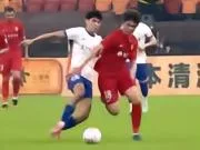 半场战报：重庆铜梁龙1-0山东泰山，张志雄破门