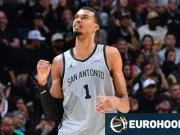 NBA总经理调查:文班亚马77%选票领跑MVP
