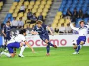 大阪钢巴客场2-1福冈黄蜂，韦尔顿、宇佐美贵史破门