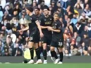 战曼城进球，前田大然成为第14位在英超进球的日本球员