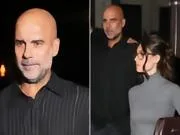 太阳报:瓜帅携女儿出席贝嫂在巴黎举办的时装秀