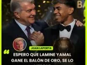 🔵🔴🏆 拉波尔塔力挺亚马尔!直言他配得上金球奖,...