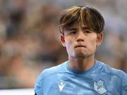 西甲对阵马拉加世界波破门，久保建英斩获本赛季首球