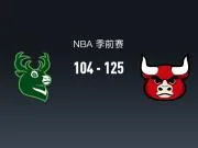 NBA战报:公牛125-104大胜雄鹿,卡姆-琼斯23分